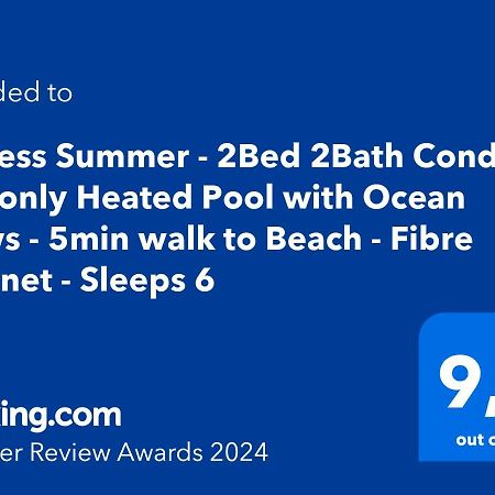 Endless Summer - 2Bed 2Bath Condo - Seasonly Heated Pool With Ocean Views - 5Min Walk To Beach - Fibre Internet - Sleeps 6 Cabo San Lucas Exteriör bild